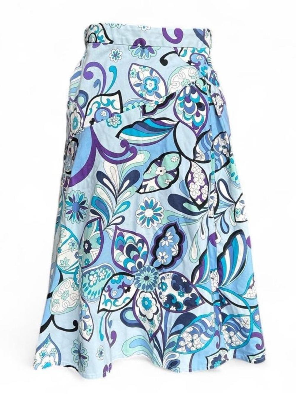 Vintage Sunny Leigh paisley print Skirt